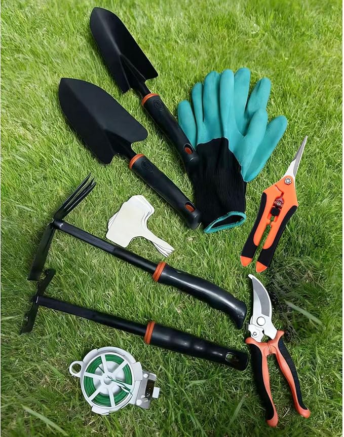 Garden Tools Set for Women Indoor Beginner Gardening Hand Tool Gift SetsGardening Starter Essentials kit Supplies