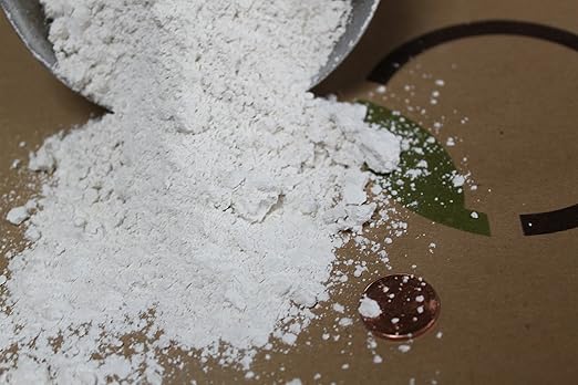 Greenway Biotech Inc. Gypsum Powder Calcium Sulfate to Improves Soil Drainage &amp Soil Water Relations- 100% Water Soluble Contains 97% Calcium Sulfate Dihydrate22.5% Calcium&amp 18% Sulfur (10