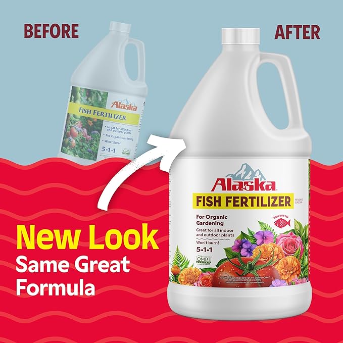 Alaska Fish Fertilizer OMRI Listed 5-1-1 115 oz