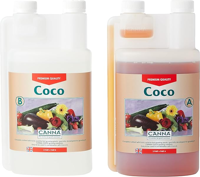 CANNA Coco 1L A&ampB Bottles Set