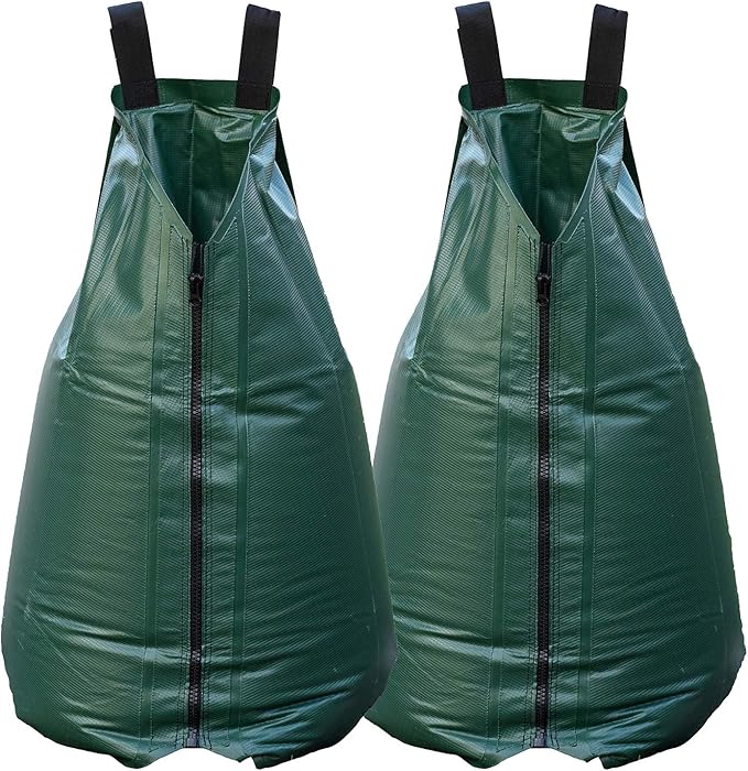 25 Gallon X-Large Tree Watering Bag Slow Release Tree Drip Irrigation Bag Automatic Water Saving Irrigation Water System for Young&ampNewly Planted Trees&ampEvergreens&ampShrubs