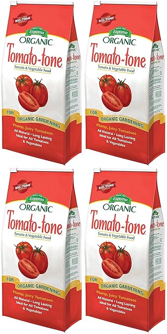 Espoma Tomato-Tone Organic Tomato Fertilizer 4 lb. Bag (4 Pack)