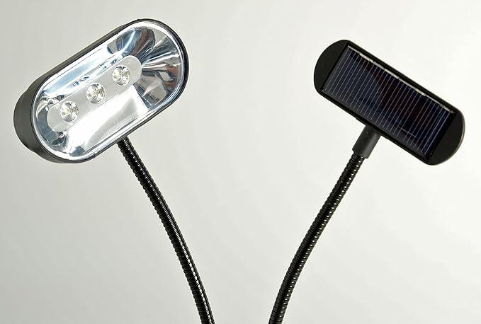 Solar 33845/2 Solar Dual Head Lite-Anywhere Spot Exterior Lighting 2 Black