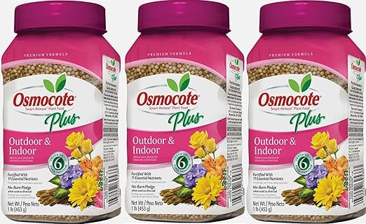 Osmocote Smart-Release Plant Food Plus Outdoor &amp Indoor 1 Lbs. (3)