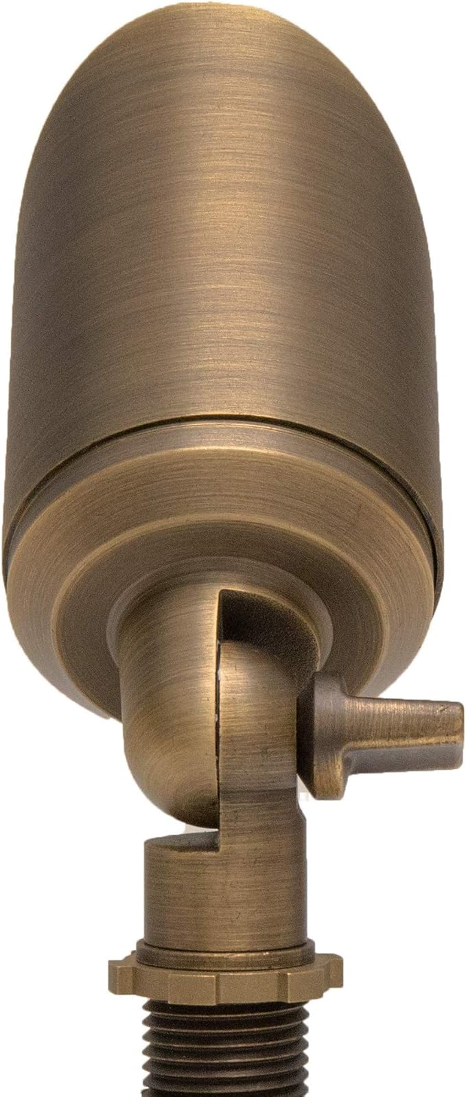 12V 6W Solid Brass (Bronze) LED Outdoor Spotlight 2700K Warm White 275 Lumens for Low Voltage Landscape Lighting of Yard Lawn Garden Patio Trees &amp House