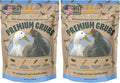 Eaton Pet and Pasture Premium Grubs USA Grown Dried Black Soldier Fly Larvae High Calcium Treat for Chickens Ducks Wild Birds (1 LB) (Pack of 2)