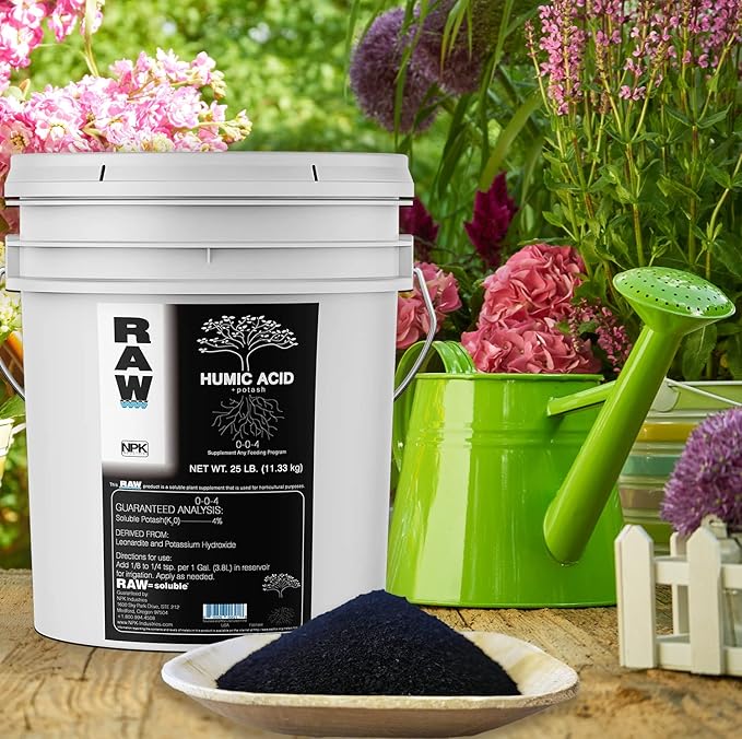 RAW Humic Acid for Plants and General Garden use