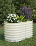 4x2x2 ft Raised Garden BedGalvanized Raised Planter Boxes Outdoor with Easy Assembly Large Garden Bed for Vegetables Fruits FlowerRaised Garden BedGreen