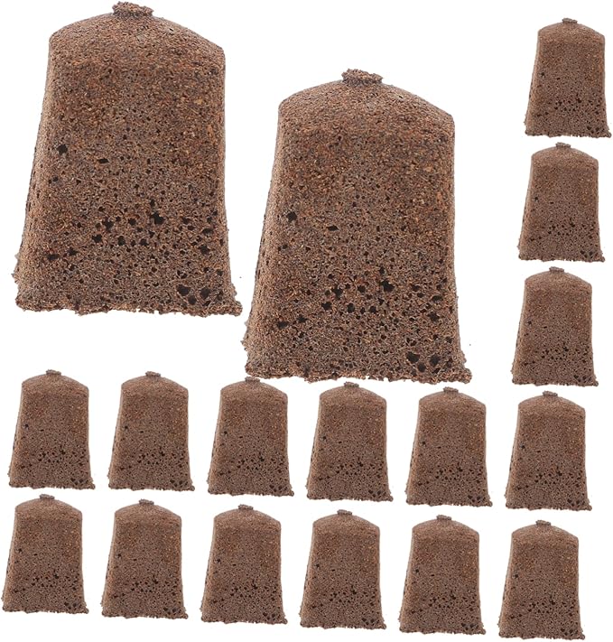 BESPORTBLE 200pcs Grow Cubes Starter Plugs for Soilless Cultivation Water Absorbent Hydroponic Planting Blocks for Vegetables Flowers Indoor Gardens