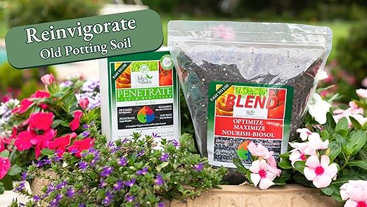 John&ampBob’s Penetrate Liquid Biotiller | Organic Clay Soil Treatment Break up Hard &amp Clay Soil 32oz. (4000 sq. ft.)