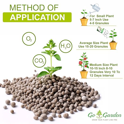 Go Garden DAP Prom Similar to Organic Plant Food Prom Fertilizer for Plants | Plant Nutrient and Plant Food | All Plants | Gardening - 2 Kg Powder