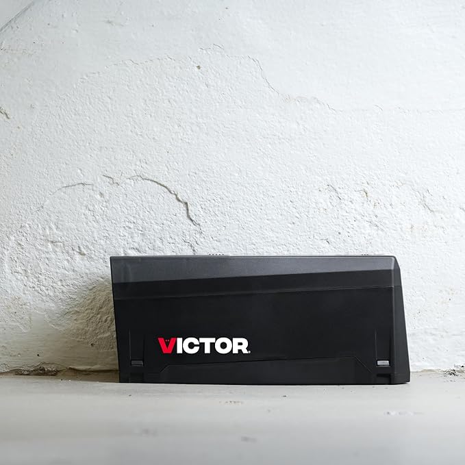 Victor Indoor Electronic Rat Trap Humane Electric Rat Traps Indoor for Home No Touch No See Traps - M241B - Quickly and Humanely Kill Rats Indoors - (Pack of 4)