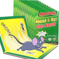 Ezoon 12 Pack Large Mouse Glue Traps with Enhanced Stickiness Rat Snake Sticky Pad Board for House Indoor Outdoor Easy to Set Extra Large (8.3 x 12)