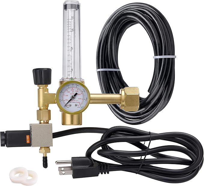CO2 Regulator Emitter System for Grow Room Grow Tent Garden House Aquarium 1 Pack