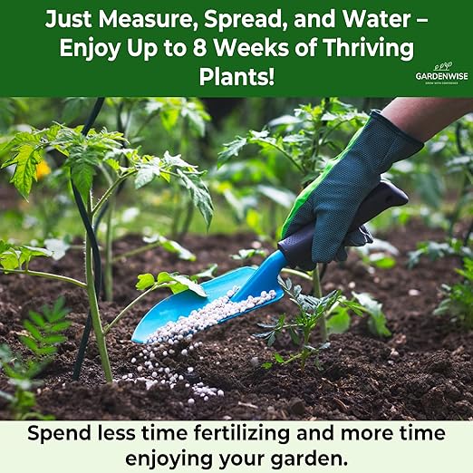 10-10-10 Plant Fertilizer Slow Release - 10 10 10 All Purpose Granular Garden Fertilizer for Vegetables Tomato Arborvitae Shrubs Rose Flowers Fruit Fig Trees (4 QUARTS)