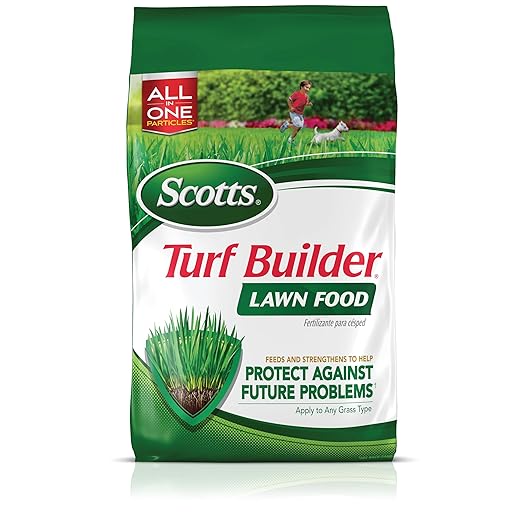 Scotts Turf Builder Lawn Food Fertilizer for All Grass Types 5000 sq. ft. 12.5 lbs. (2-Pack)