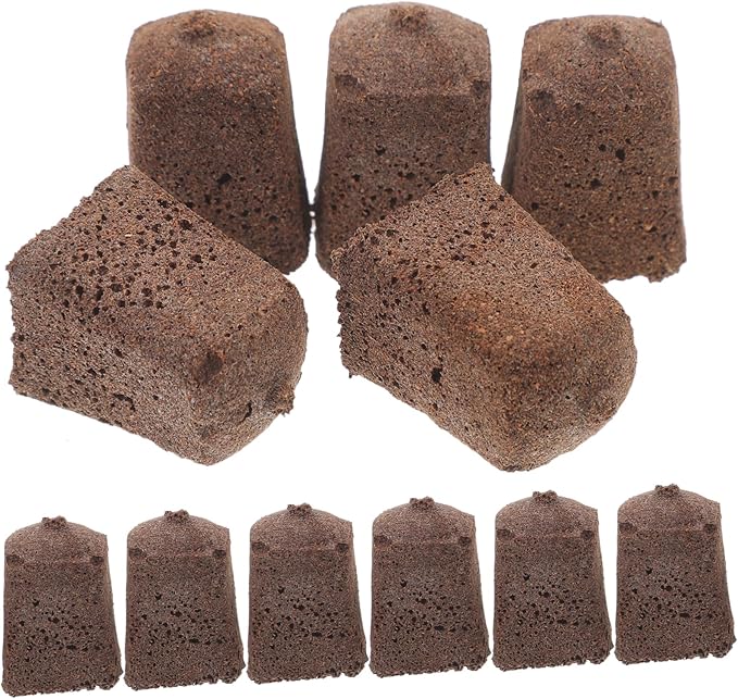 BESPORTBLE 200pcs Grow Cubes Starter Plugs for Soilless Cultivation Water Absorbent Hydroponic Planting Blocks for Vegetables Flowers Indoor Gardens