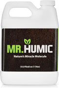 Organic Humic Acid Plant Amendment Natural Humic Soil and Hydroponic Nutrient Enhancer - Lawn and Garden Growth Plant Health (1 Liter)