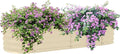 4.9' Galvanized Raised Garden Bed Kit - Elevated Metal Planter for Flowers Herbs &amp Vegetables DIY Stock Tank