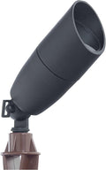 Westgate LED Landscape Spotlight Waterproof Spotlight Adjustable Directional Lighting for Patio Deck Yard Garden Pathway Pool Area - All Accessories Included (1 Black)