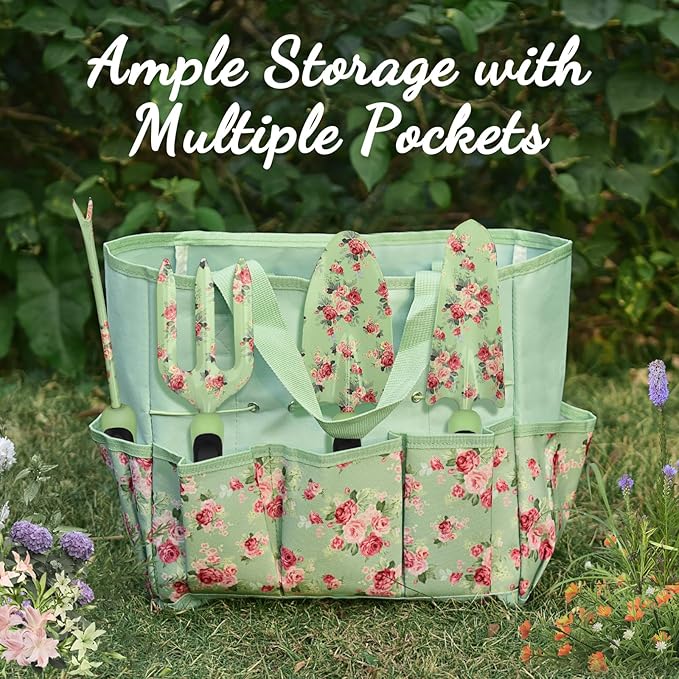 2 Garden Tool SetPurple 10 Piece Garden Tools Green 10 Piece Gardening Tools