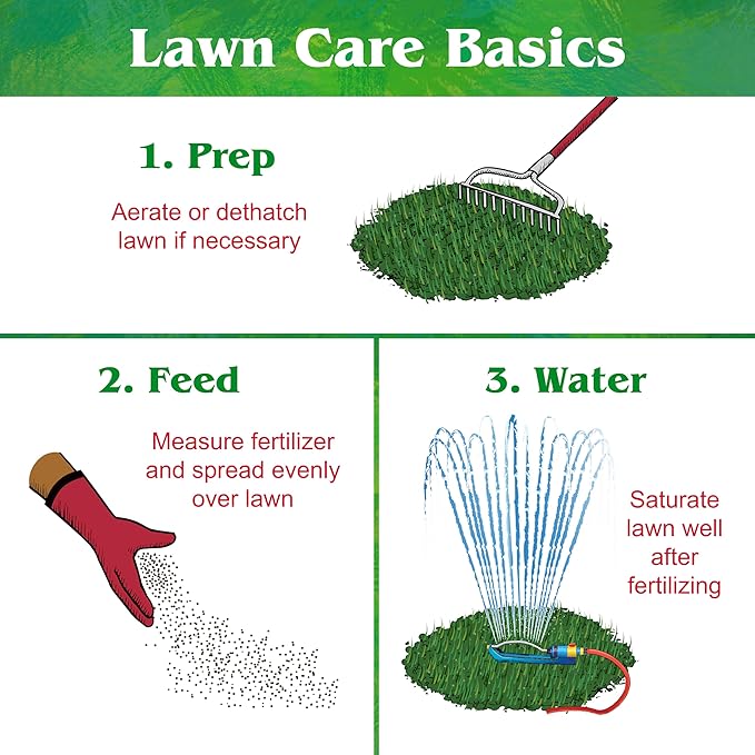 Down To Earth All Natural Fertilizers Organic Bio-Turf Lawn Food for Grass Landscape and Ornamentals - Works with Lawn Spreaders 8-3-5 4 lb