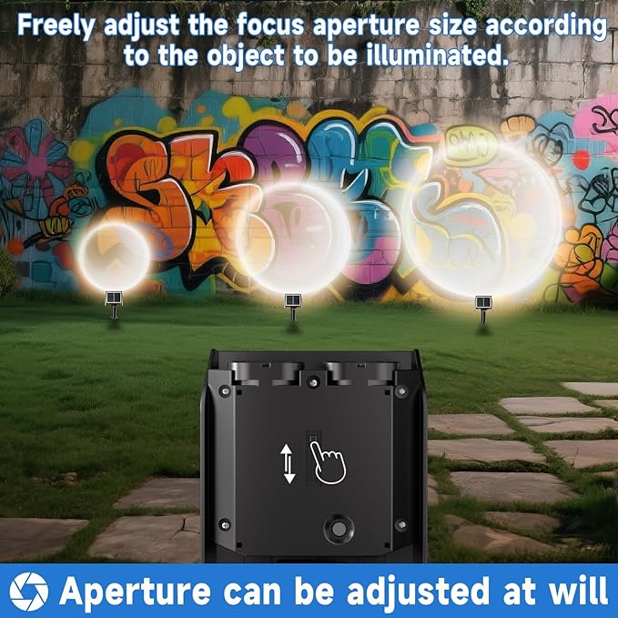 Solar Spot Lights Outdoor Adjustable Beam &amp PC Light Guide Column 6 Pack Solar Lights Outdoor Waterproof IP65 2 Modes &amp Auto On/Off Landscape Spotlights for Garden Yard Pathway Tree (Warm