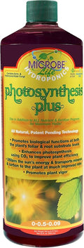 Microbe Life Hydroponics Premium Photosynthesis Plus to Grow Fruits Vegetables and Herbs The Best Professional Big Bud Grow Use with Any Feeding Systems Including Hydroponics or Soil 32 Ounces