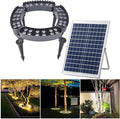 Garden Solar Lights LED Solar Landscape Spotlights for Big Tree Outdoor Ring Tree Light Made to Last(Blue LightPack of 4)