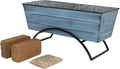 Bloom Box Garden Growing Kit Medium Blue with Odette Stand