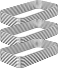 3 Pack Raised Beds for Gardening Corrugated Galvanized Steel Raised Garden Bed Outdoor Metal Above Ground Garden Bed for Vegetables and Flowers-4x2FT