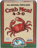 Down To Earth All Natural Fertilizers Organic Crab Meal - Plant Food for Vegetable Gardens and Flower Beds 4-3-0 4 lb