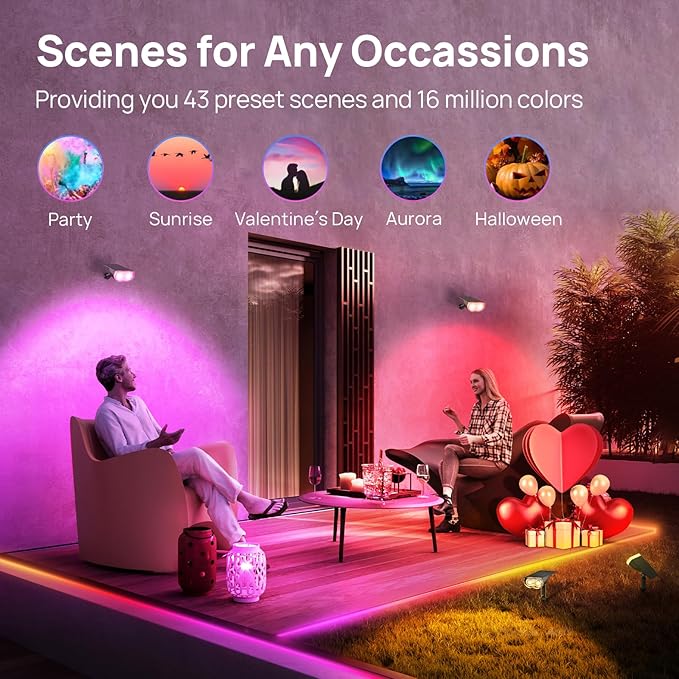 Linkind Smart Solar Lights Outdoor SL5 with hub