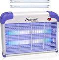 ASPECTEK 20W Indoor Bug Zapper Insect Killer Powerful UV Lamp Attracts Flying Insects Like Mosquito Fungus Gnat Moth 2800V Includes 2 Replacement Bulbs