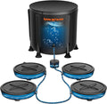 Spider Farmer Gravity-Fed Self-Watering System 4-Pack Auto Watering System with 13 Gallon Reservoir 4 Fabric Pot Base for Indoor Plants Grow Tents Greenhouses