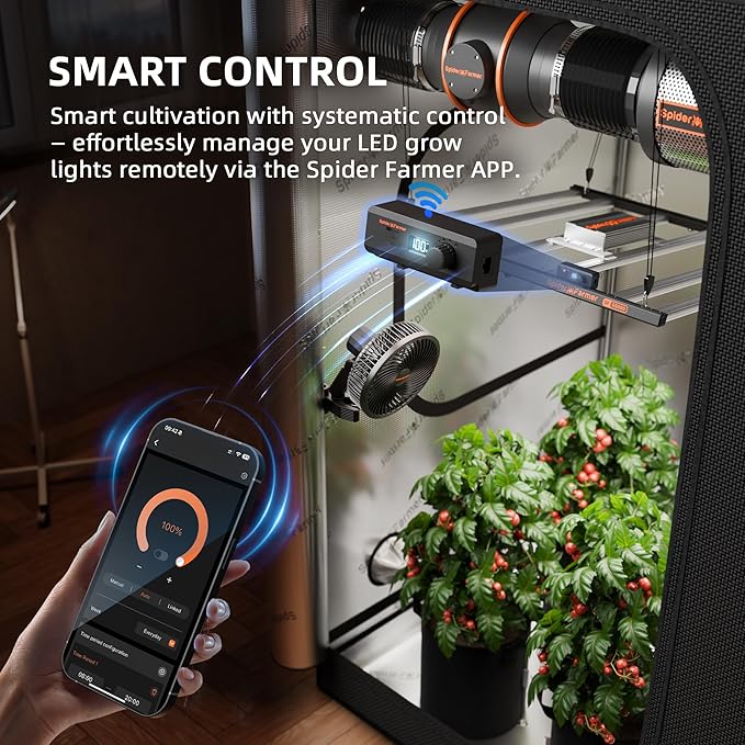 Spider Farmer G8600 Cost-Effective 800W LED Grow Lights 5x5ft Coverage Commercial Bar Style LED Grow Lamp for Indoor Plants Vertical Farming Upgraded Smart App Control