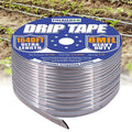 1640 FT 5/8 Inch Drip Tape 6 Spacing Roll 8 Mil Drip Irrigation Tape0.5 GPH/Hole Irrigation Tubing Hose Silver Anti-Bird Pecking Anti-UV Design for Garden Agricultural Irrigation Watering System