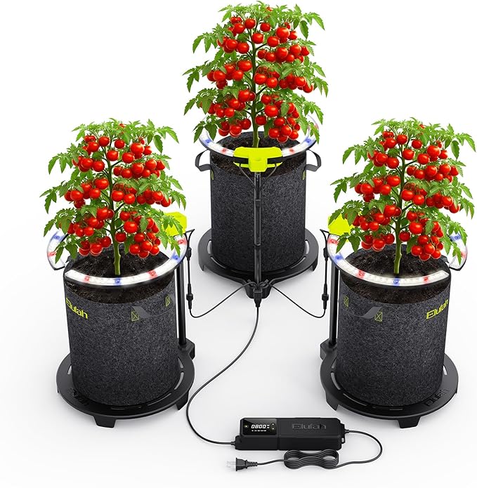 Saturn720 72W Under Canopy LED Grow Light Full Spectrum Grow Lights for Indoor Plant Seeding/Veg/Bloom Adjustable Height 12''-22'' 3-in-1 Controller Plant Light for 2x4ft Indoor Growing