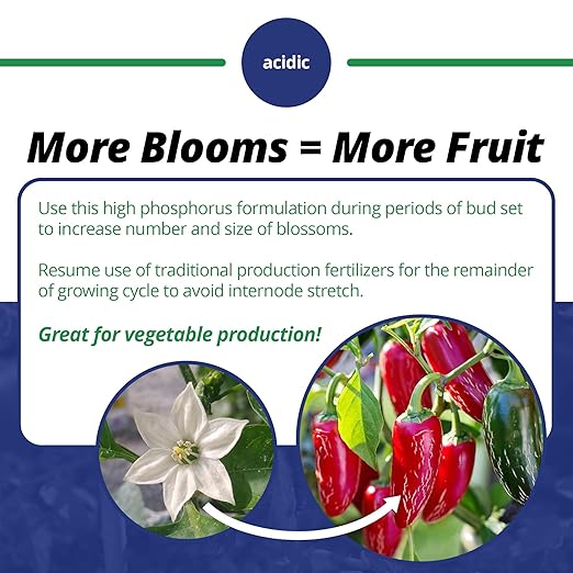 Jack's Professional 10-30-20 Blossom Booster Water-Soluble Fertilizer with Micronutrients for Increasing Blooms in Plants Grown in Continuous Liquid Feed Programs 25lbs