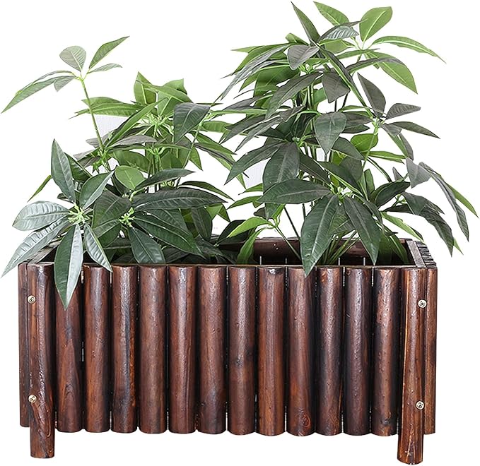Garden Bed Wooden Planter Garden Boxes Outdoor Deep Root Planter Raised Bed for Vegetables Flowers Herbs