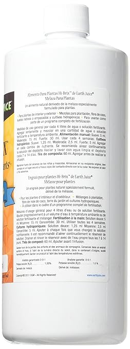 ARZER HydroOrganics HOF08304 Earth Juice Hi-Brix MFP 1 Qt 1 Quart