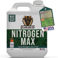 Petramax Liquid Nitrogen Fertilizer 28-0-0 NPK - 32 Oz Spring &amp Summer Liquid Grass Fertilizer for Lawn Spray on Easy to Apply for Deep Green Lawn Care - Slow Release High Nitrogen Turf Builder