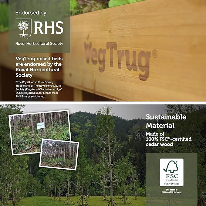 VegTrug 1 Meter Wall Hugger