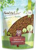 Food to Live - Salad Mix of Sprouting Seeds 5 Pounds Broccoli Clover Radish Alfalfa Kosher Raw Vegan