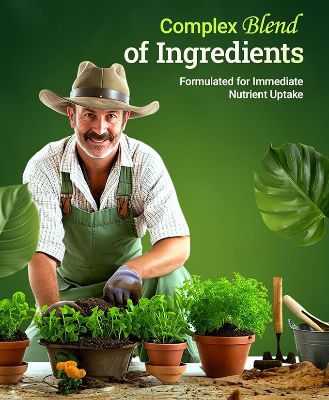 FoxFarm Bush Doctor Microbe Brew - Liquid Microbial Inoculant for Plants - Enhance Root Efficiency &amp Nutrient Uptake - Supports Hydroponic &amp Soil Applications for Flowers Vegetables &amp Tre