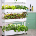 Hydroponics TowerGarden Hydroponic Growing System48/64 /90/120 Planting Spaces PVC Vegetables Hydroponic Grow KitIndoor Gardening Systemfor s Fruits and Vegetables (64hole)
