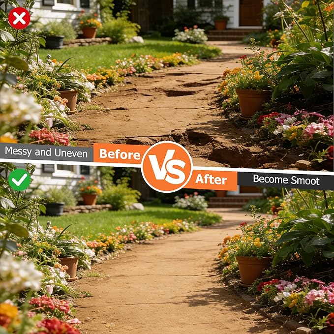 Tamper Tool 59 Inch Heavy Duty Metal Garden Tool for Leveling Soil GravelDriveway Garden YardLong Handle Tamper Tool with Comfortable Grip