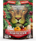 GreenGro Veggie Herb &amp Tomato Fertilizer - Outdoor &amp Indoor Plant Food for Edible Plants/Organic Fertilizer &amp Flower Food for Vegetable Garden/Improve Harvest with Vital Plant Nutrients
