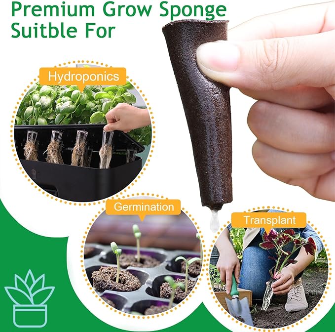 17-Pods Hydroponic Growing System with 24W Full-Spectrum Cooling Grow Light &amp Smart Control Panel Seed Pods kit for Indoor Garden