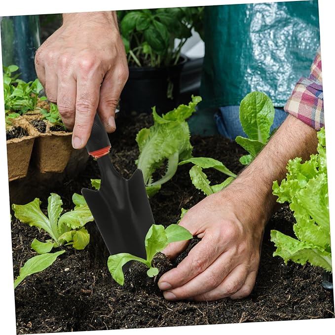 5pcs Multi-Function Gardening Tool Set Durable Iron Shovels for Planting Digging and Loosening Soil Comfortable Grip Handles for Easy Use Gardens and Flower Shops